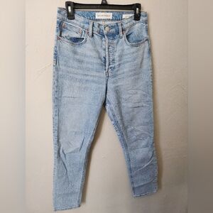 Denim Forum Sky Blue High Rise Jeans